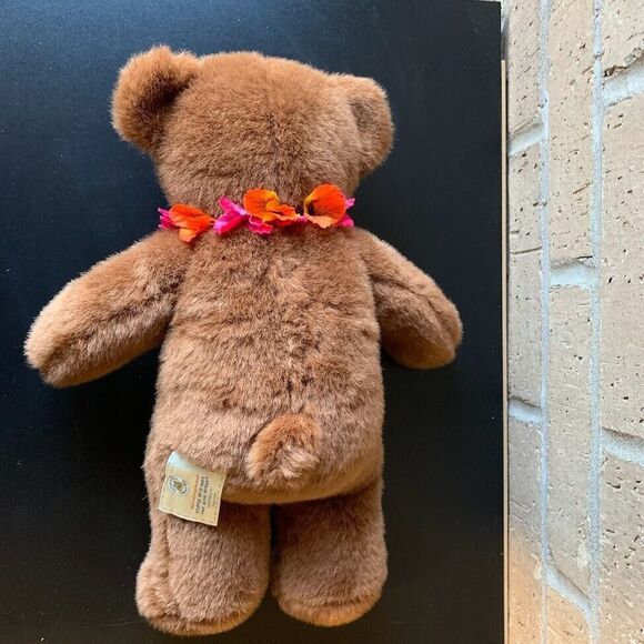 Two Build a Bear Workshop Teddy Plush Stuffed Tan Happy Hugs & Classic Brown - Picture 12 of 16